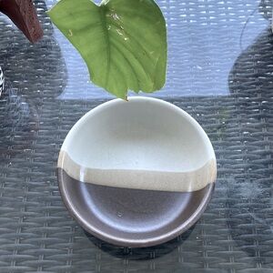 Vintage McCoy USA Soup Cereal Bowl Sandstone Brown Tan